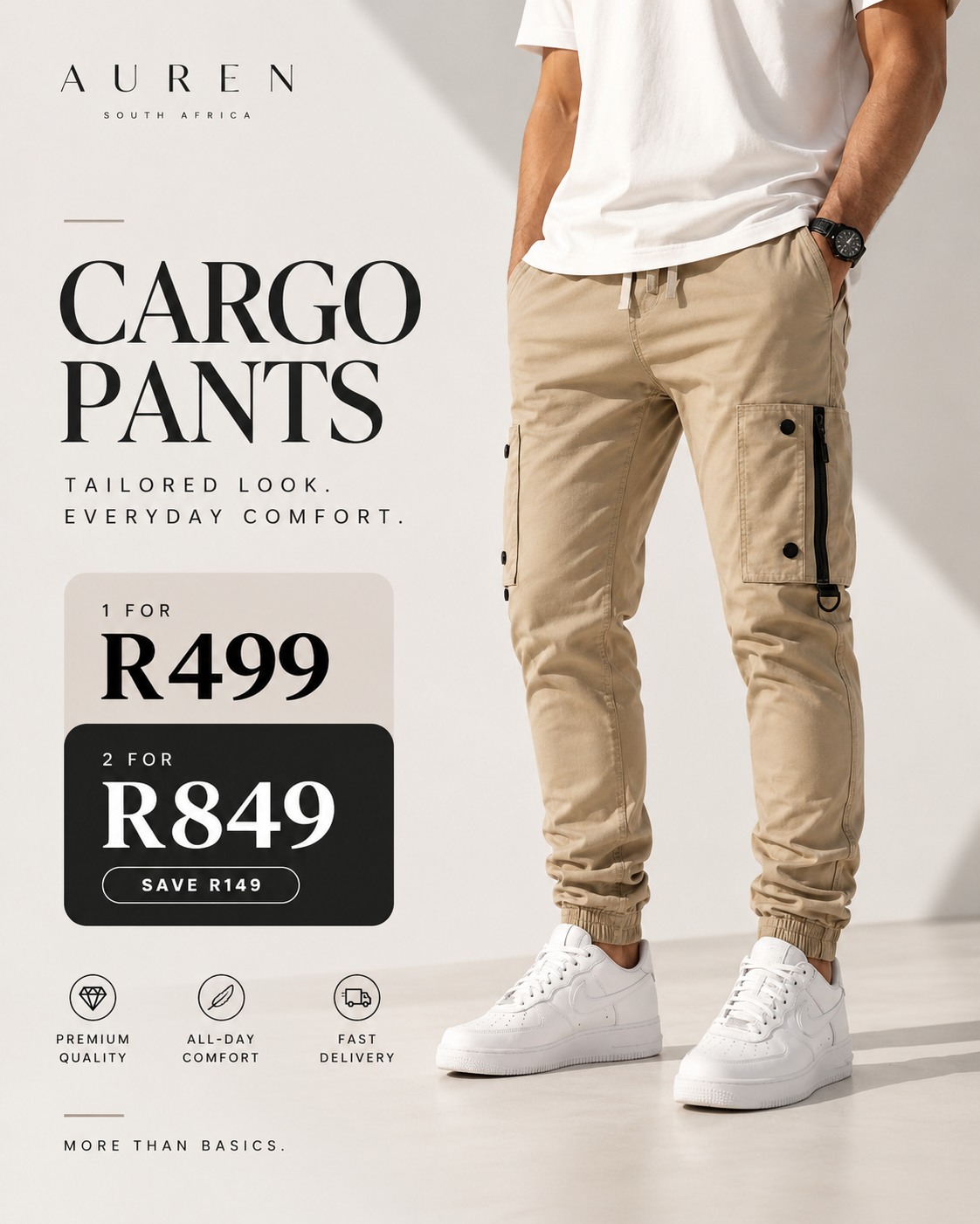 Auren™️ Kairo Cargo Joggers