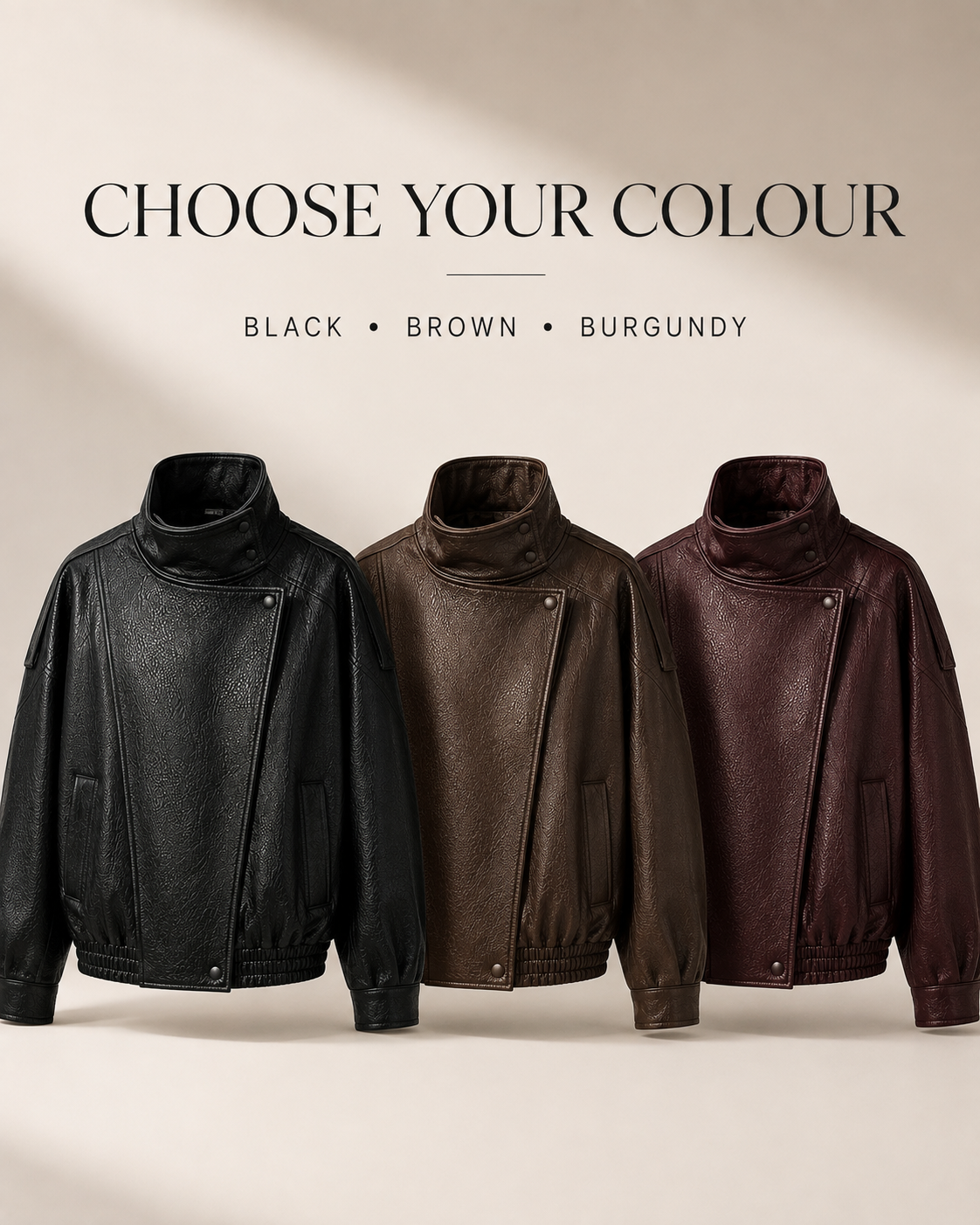 Auren™ Sienna Faux Leather Jacket