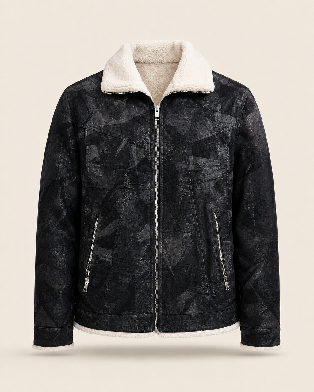 Auren Atlas Sherpa Jacket front studio view