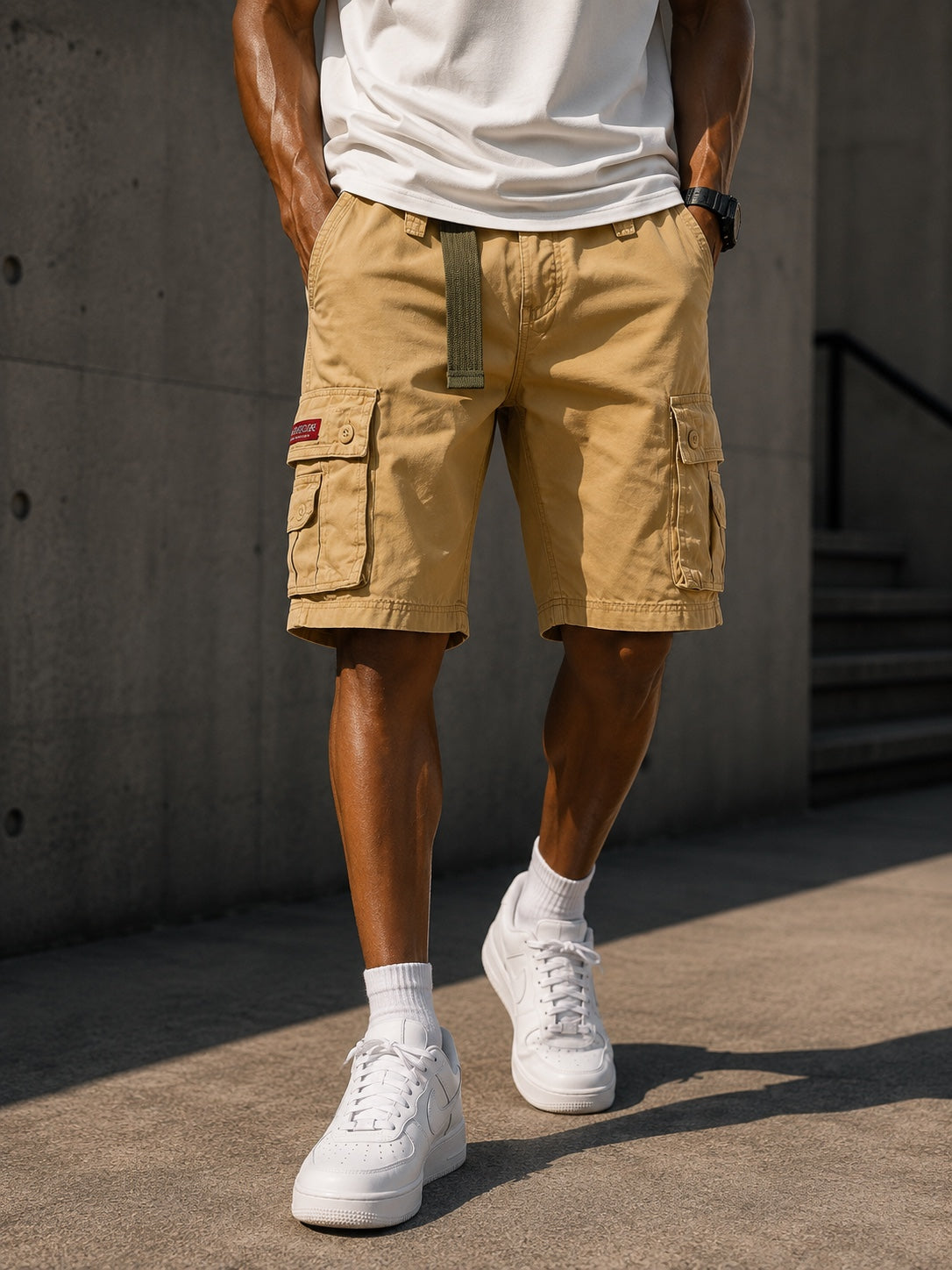 Auren Kairo Cargo Shorts detail